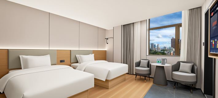 Jinjiang Jinyue Licheng Hotel (Wudianshi Traditional Blocks Wanda Plaza) 진장 호텔