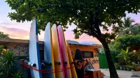 Jianshan Guantao Surfing Homestay (Wanning Riyue Bay Branch) - วิวภูเขา