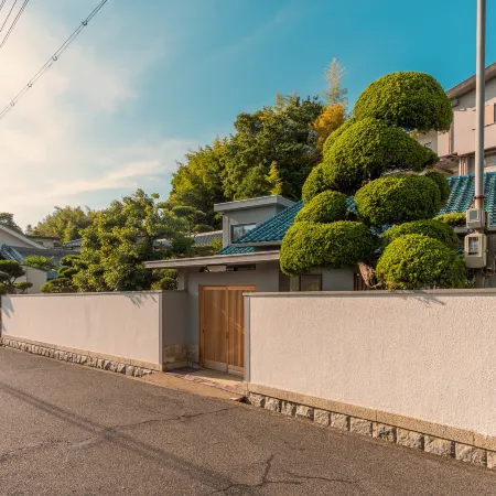 Private Japanese Garden House Near Kansai Airport, Osaka for 6-12 guests - Free parking, Hinoki Bath