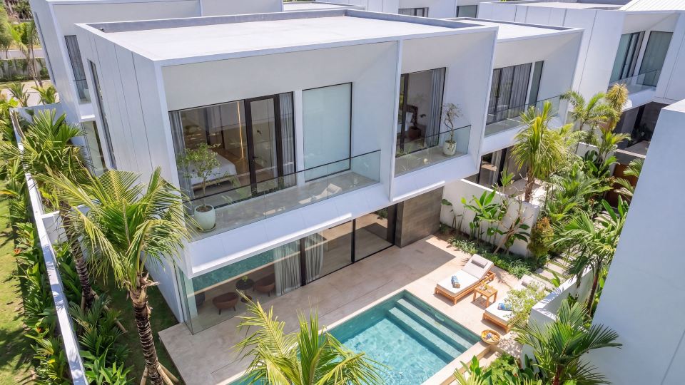 Ocean view villas in Nusa Dua