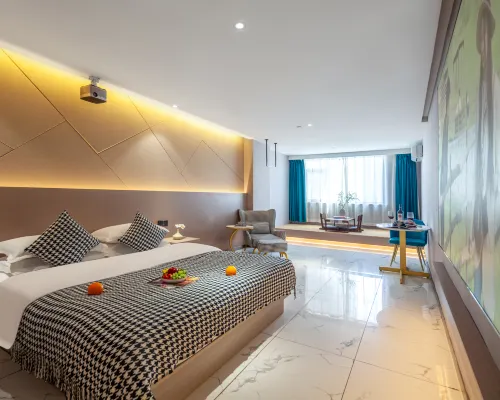 Qiuyoung Smart Hotel (Taiyuan Changzhi Road North America Xintiandi Branch) Hotels near Changfeng Street