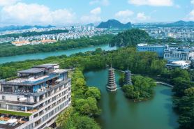 灕江ボーインホテル(桂林兩江四湖象山観光地)