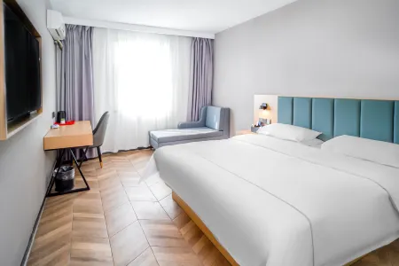 Sanyuan Chain Hotel (Taiyuan Hengshan Road Tai Steel East Gate) Отели рядом с достопримечательностью «Taiyuan Zoo»