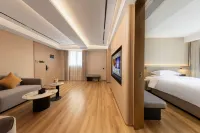 Jiangmen Pengjiang Poltton Executive Apartment - شرفة