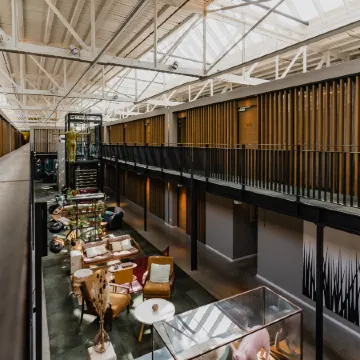 Hotel de Hallen Отели рядом с достопримечательностью «Ауд-Вест»