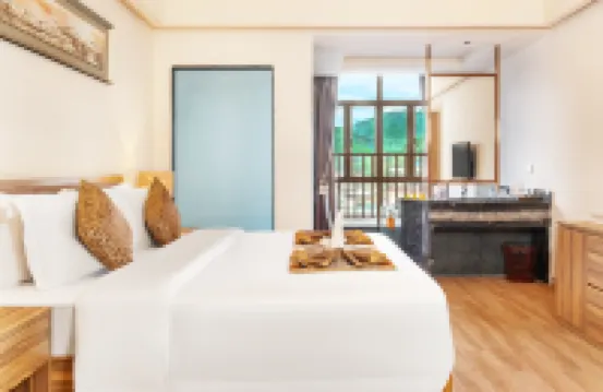 โรงแรมบ่อน้ำพุร้อนคังเฉวียน หยุนไห่ โรงแรมใกล้สวนน้ําพุร้อนคังเหอ