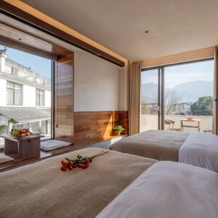 Jiuhua Mountain Xiyu Bieyuan | Swimming Pool Garden · Zen Buddhist Light Luxury Accommodation