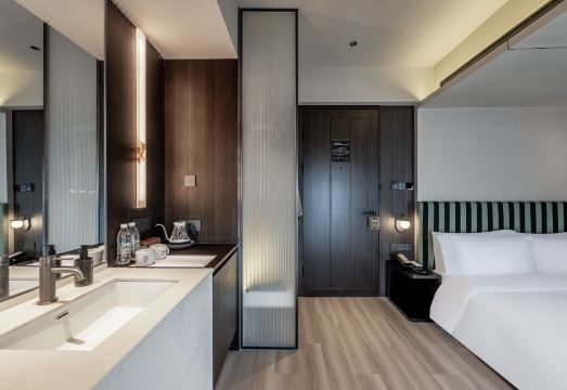 더 트레저리·노아 호텔 상하이 - 징안 템플 위치