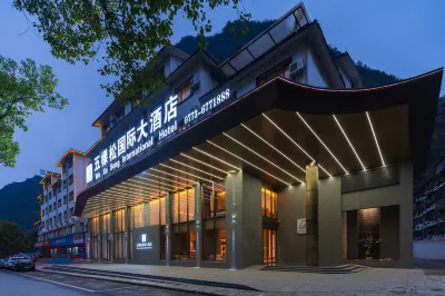 五棵松國際大飯店（陽朔西街灕江店） 圖騰古道附近的飯店