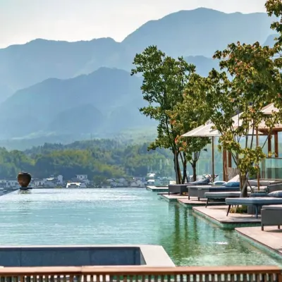 รีสอร์ทน้ำพุร้อนทานเฮาส์ ฮงคุน หวงซาน โรงแรมใกล้หมู่บ้านซีตี้