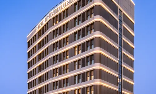 Atour Hotel, the starting point of Dushanzi Duku Highway, Karamay