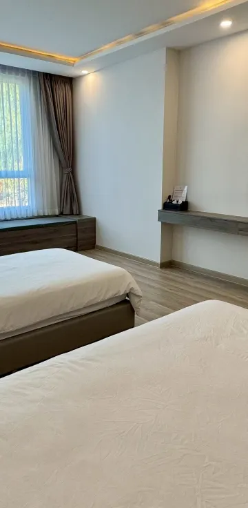 ห้องพรีเมียร์ เตียงแฝด วิวสวน