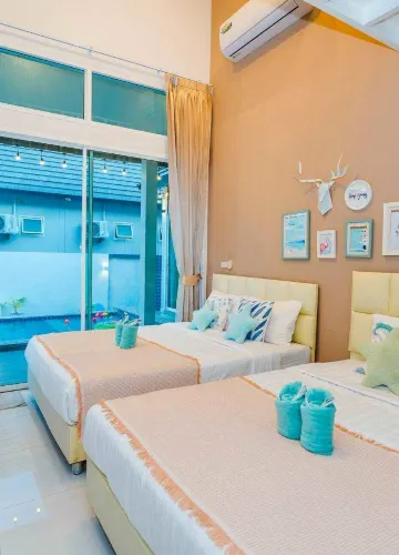 วิลลาพร้อมสระว่ายน้ำส่วนตัว