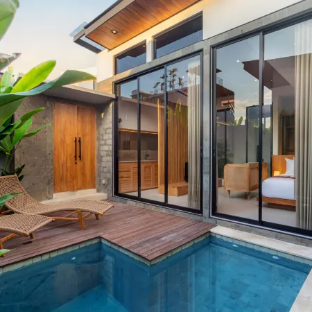 Anasera Villas Canggu Отели рядом с достопримечательностью «Пляж Эхо»