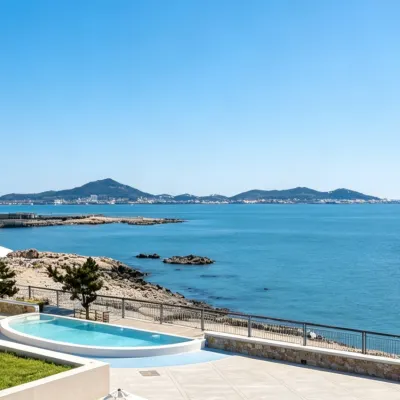 Sanmengji Beachside Pool Resort Homestay Отели рядом с достопримечательностью «Meeting Yard Caohaiyuan»