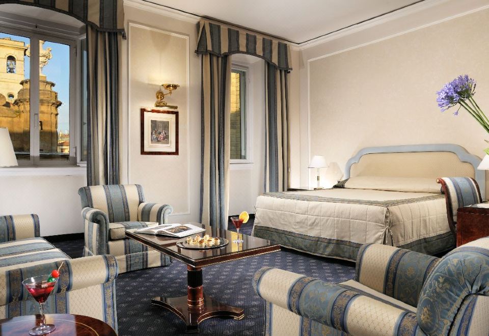 호텔 데 라 빌레 피렌체 클래식 분위기