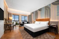 우한 체육센터지하철역 둥펑대로 메트로폴로 진장 호텔 Hubei Broadcast University Athletic Field 주변 호텔