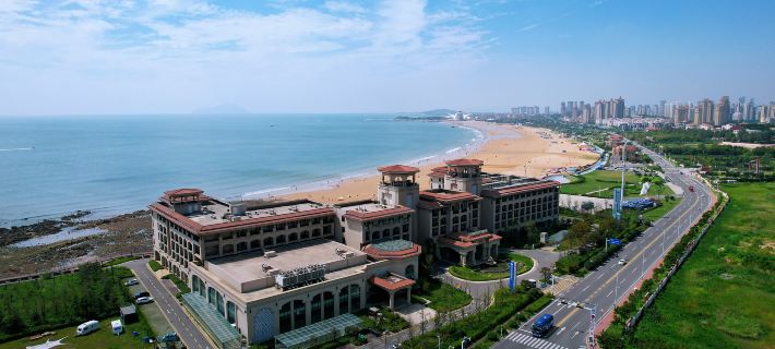 Qingdao Golden Beach LUXURY BLUE HORIZON Hotel Hotele w: Qingdao