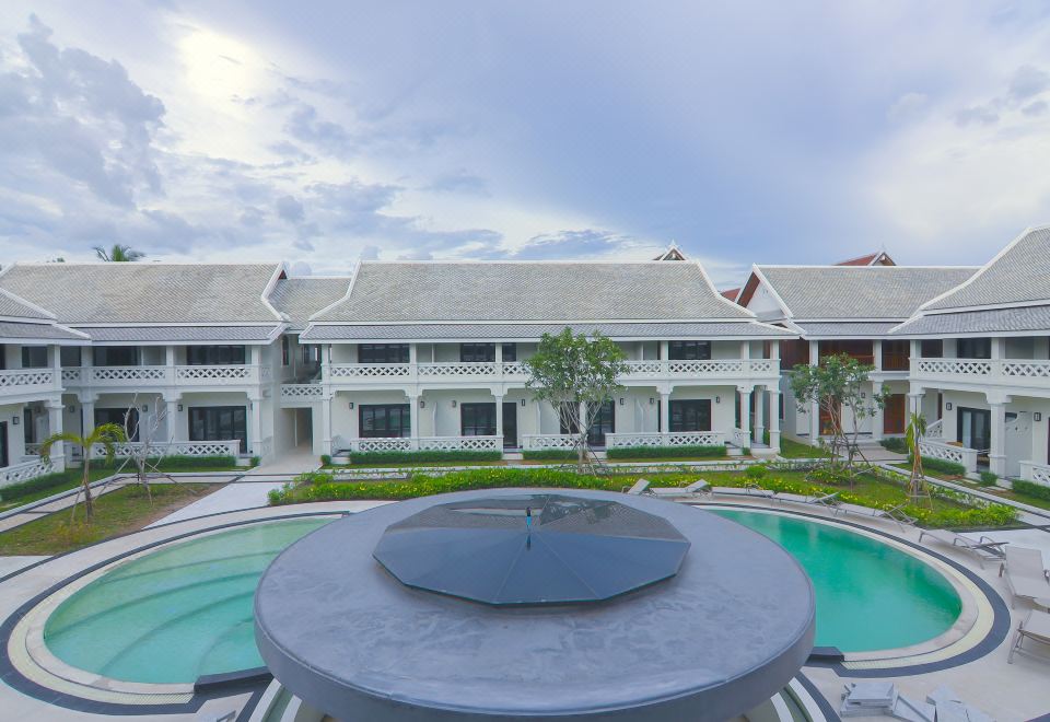 초아시스 호텔 수영장 또는 객실 이미지