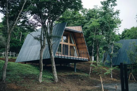 SANU 2nd Home Yamanakako1st Отели рядом с достопримечательностью «Panoramic Viewing Platform»