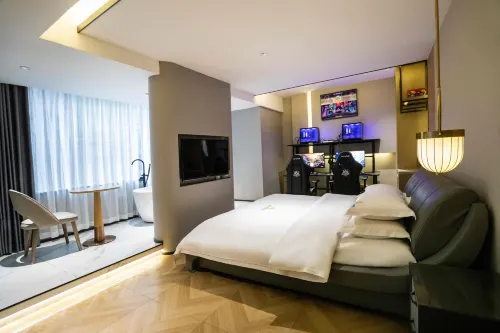 Quying E-sports Homestay (Jishou Wenyi Road) - جديد