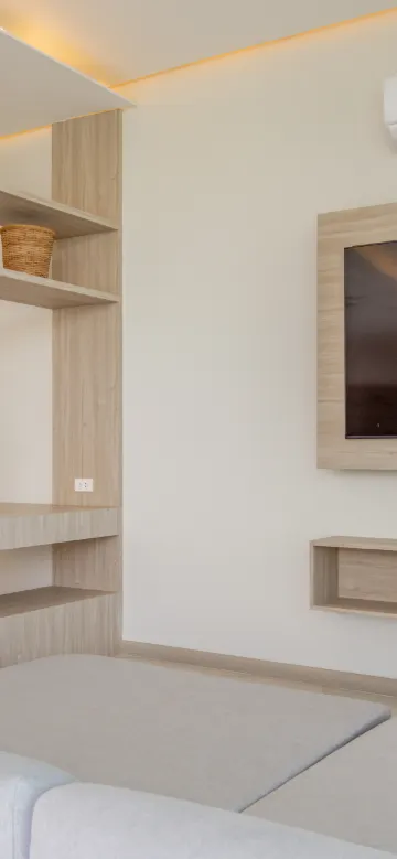 ห้องสวีทโคซี่ 2 ห้องนอนและ 1 ห้องนั่งเล่น