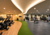 Cozy 1BR Pool View w/ Netflix | Shore 2 Pasay Near Mall of Asia - gimnasio