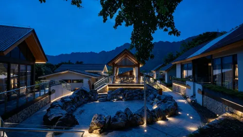 Qingyun · Mijing Hotel - parking
