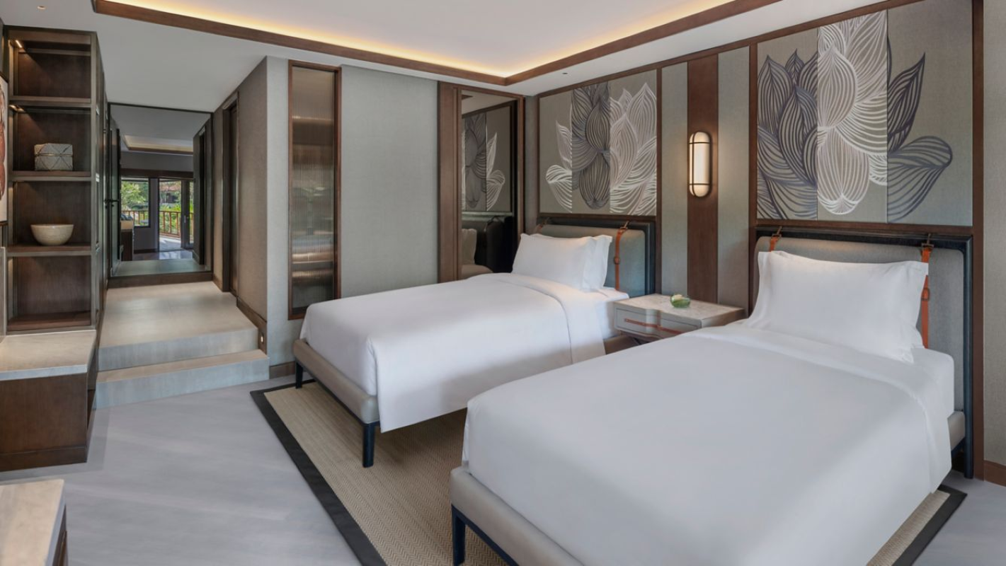 デラックスガーデンビューツインルーム ザ ラグーナ ア ラグジュアリー コレクション リゾート&スパ ヌサドゥア バリの写真