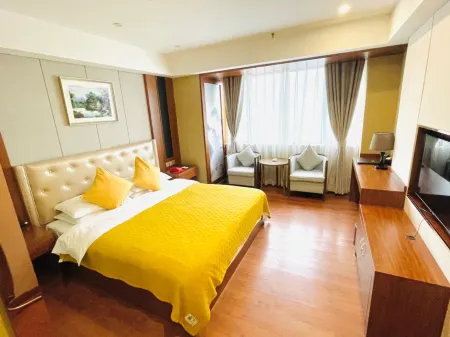 Hongrui Juannian Hotel (Guang'an South Railway Station Branch) Отели в г. Гуанан