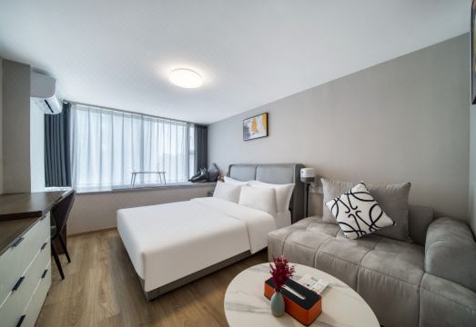 Hangzhou Xiangfengju Hotel 현대식 로비