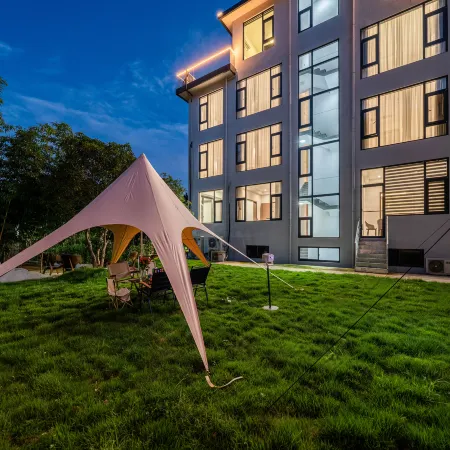 Anji Home, Outside Home, Private Soup, Skiing, Forest Oxygen Bar, Parent-Child Vacation Homestay