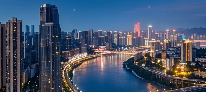 Ouchen High altitude River View Hotel(North Binyi Road Branch of Guanyinqiao Pedestrian Street) Hotele w: Chongqing