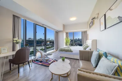 眾尚易居運動主題影院公寓（南京南站北廣場店） 鄰近中國第二歷史檔案館新館的酒店