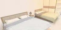 Mantu Puerqi International Apartment (Shaoguan Nanhuasi Hongjin Branch) - 商务2床房间