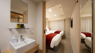 エコノミーツイン【禁煙】シャワーブースタイプ【眺望無し】 ホテルアベストグランデ京都清水の写真