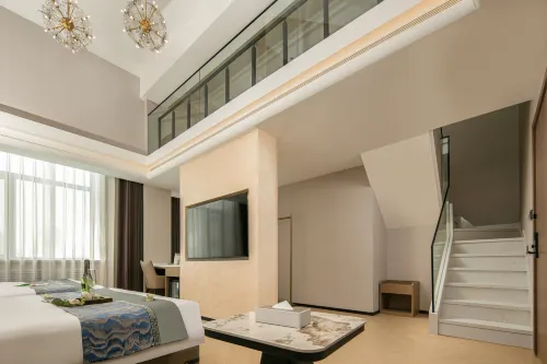 โรงแรมซีเยว่ ฮาร์บิน (อนุสรณ์สถานควบคุมน้ำท่วมถนนเซ็นทรัล) - ที่มีฟิตเนส