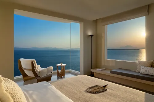 Mykonos Cliffside Pool Villa - 프라이빗 풀