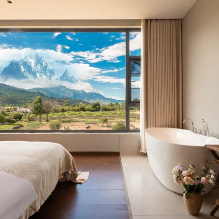 Wanning | Slow Time · Villa Snow Mountain View Resort Courtyard-Style Hotel (Lijiang Shuhe Old Town)
