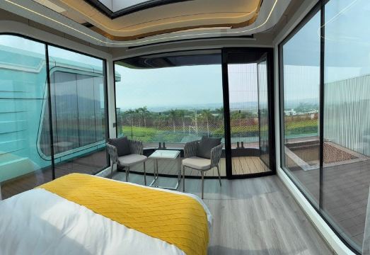 스타 문 B&B 타이중 시티 온천 시설