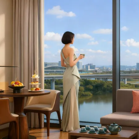 Luohe Yunshe High Altitude View Hotel (Zhujiang Road Food Street Wanda Branch)