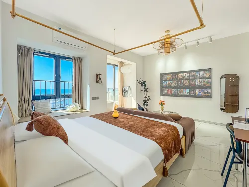 Yi Jia Sea View Boutique Hotel (Nan'ao Houzai Branch) - ที่มีบาร์
