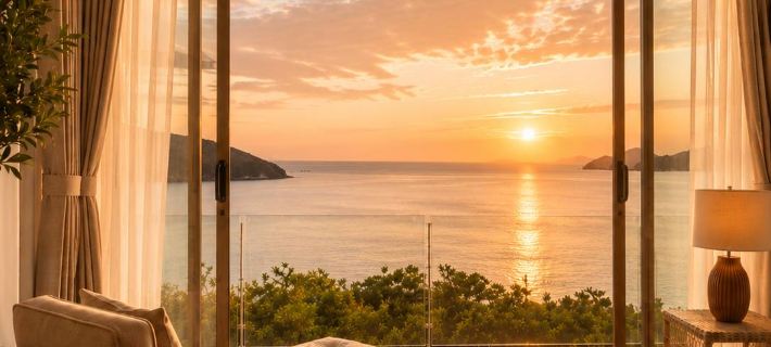 Reen Run Sunset Private Pool Villa Hotels in Koh Phangan