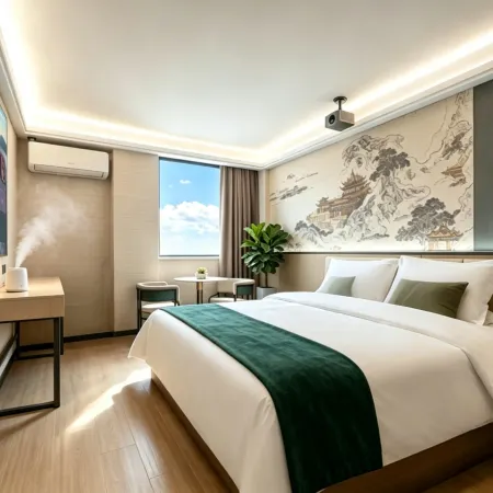 Elong R.YUN Hotel (Zhangye West Railway Station Bell Tower Area)