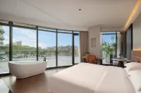 Wuyuan Lanbo M Hotel (Railway Station) - غرفة مطلة على الجبل