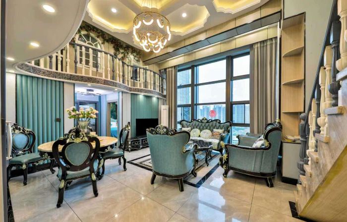 Ocean View loft Hotel Donggang International Mansion (Venice Watertown Branch, Dalian)