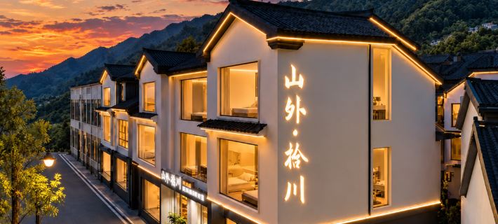 Shanwai · Shichuan Becloud Song style aesthetic designer Meisu Hotels in Dexing