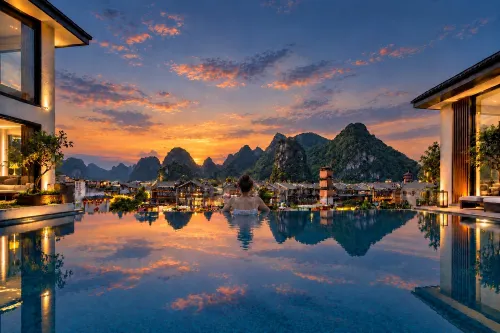 Aiyuan Resort Hotel, West Street, Yangshuo, Guilin - New