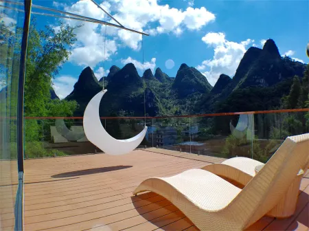 Yangshuo Mengyuan Shanju Hotel (Xingping Ancient Town Branch) Отели рядом с достопримечательностью «Laozhai Mountain Park»