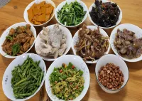 Guidong Kangyang Homestay - مطابخ
